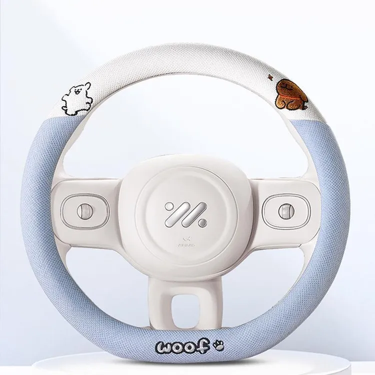汽车方向盘套四季通用型麻料马自达3 昂克赛拉运动型潮2025新款薄
