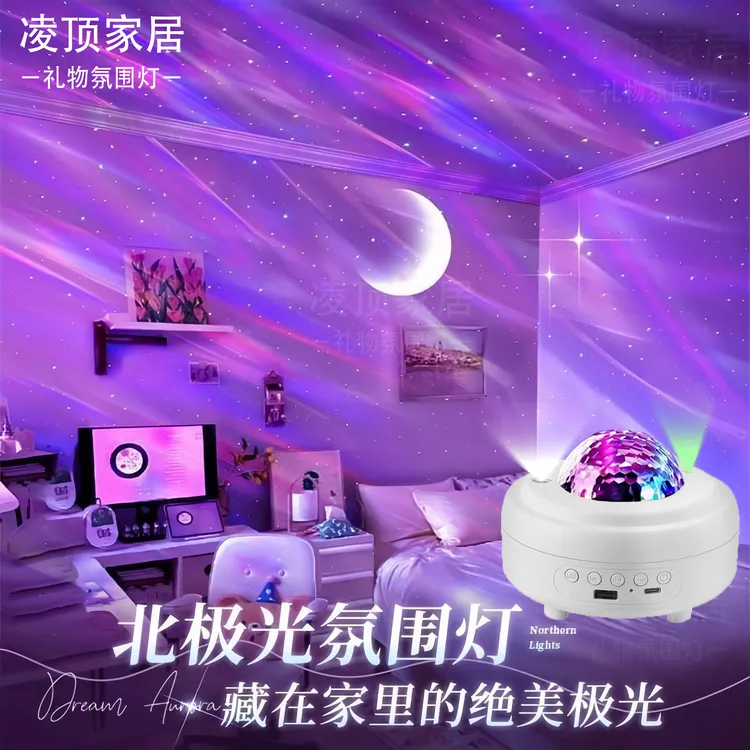 【七夕礼物】护眼星空灯小夜灯蓝牙音响月亮氛围灯卧室校园情侣礼物商品图