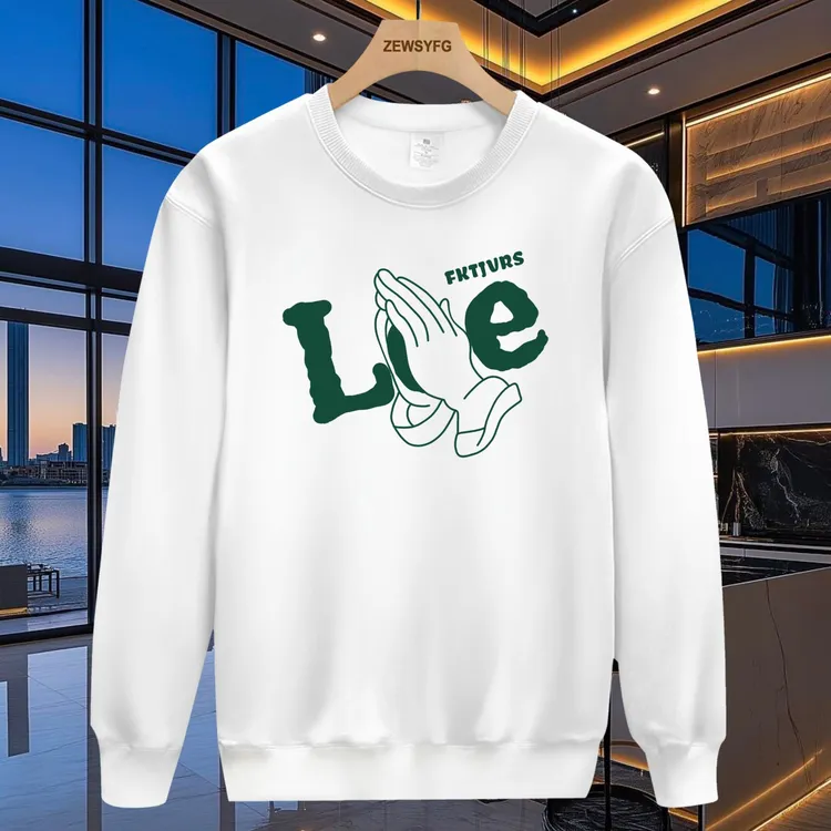 秋冬季高档潮牌套头卫衣青年男女款潮流百搭长袖男士休闲圆领上衣