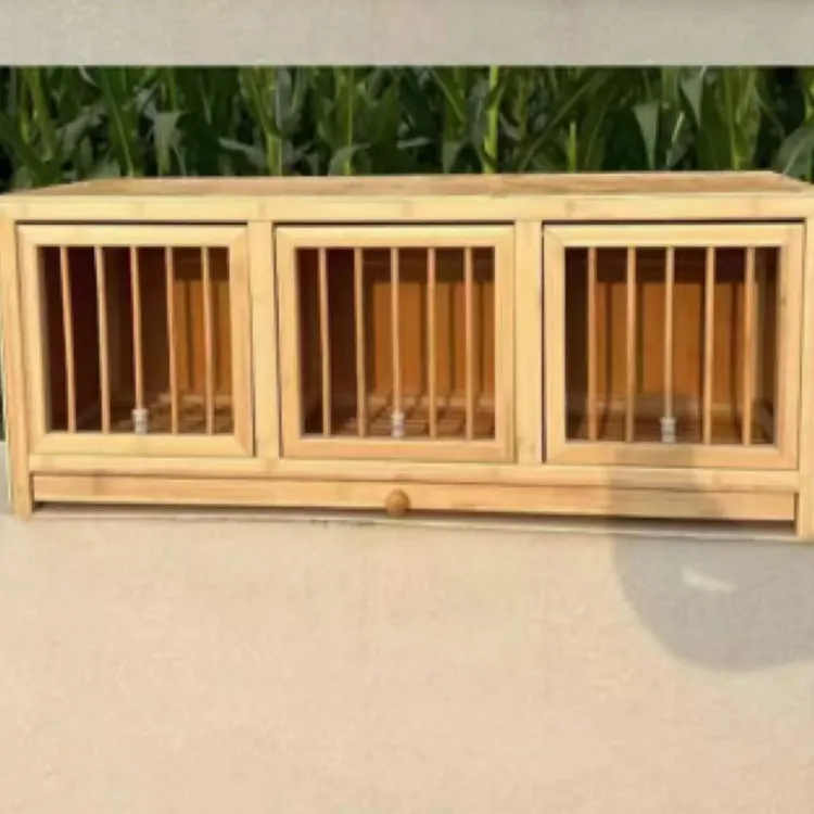 竹木松木材质全防水大号鸽子赛飞巢箱鸽具