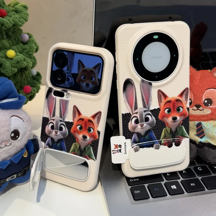 情侣朱迪尼克支架适用苹果17/16pro手机壳华为P70vivoppo小米15套