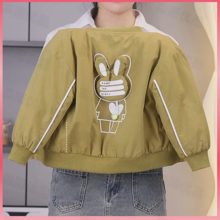 百搭春秋季棉服男童外套秋冬装加绒宝宝加厚夹克上衣冬季儿童洋气