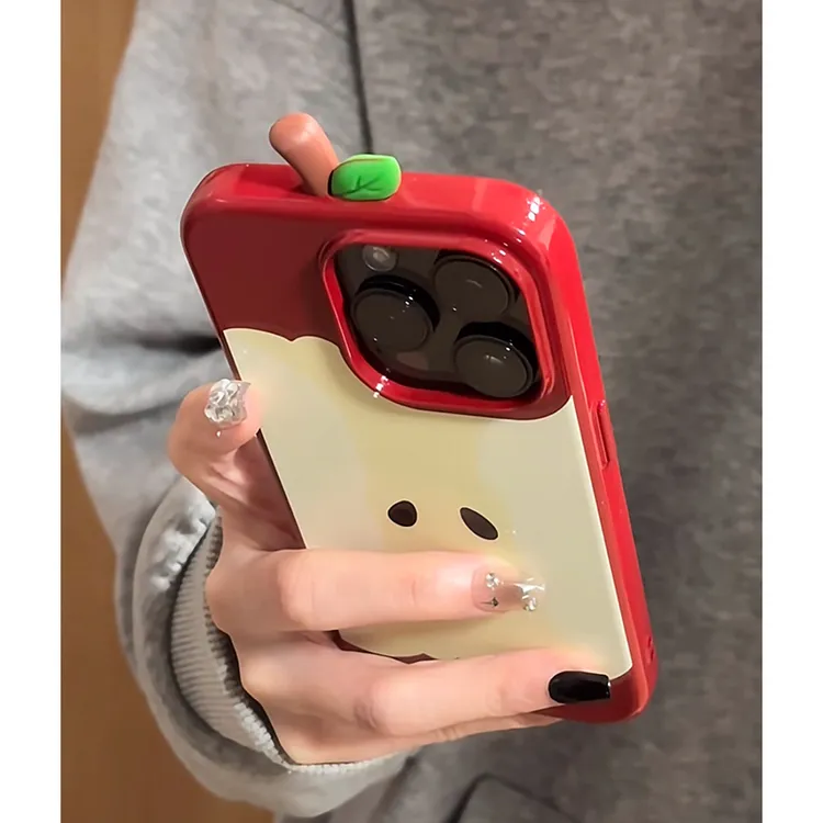 韩风个性苹果核适用iPhone16/15promax苹果14/13手机壳12软11爆款