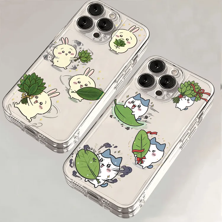 柚子叶鸟萨奇适用于苹果iPhone17/16/小米华为透明太空壳防摔壳xr