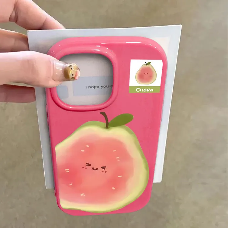 芭乐表情适用iPhone17pro手机壳苹果16/15/14新款13软壳12保护套