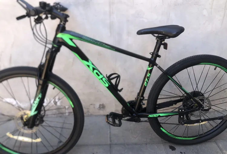 传奇500PLUS山地车17寸车架22速27.5轮组气压前叉油刹橙色美好