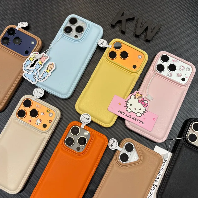 秋冬高颜值鼓包适用苹果17/16promax手机壳iPhone15软套14/13潮男