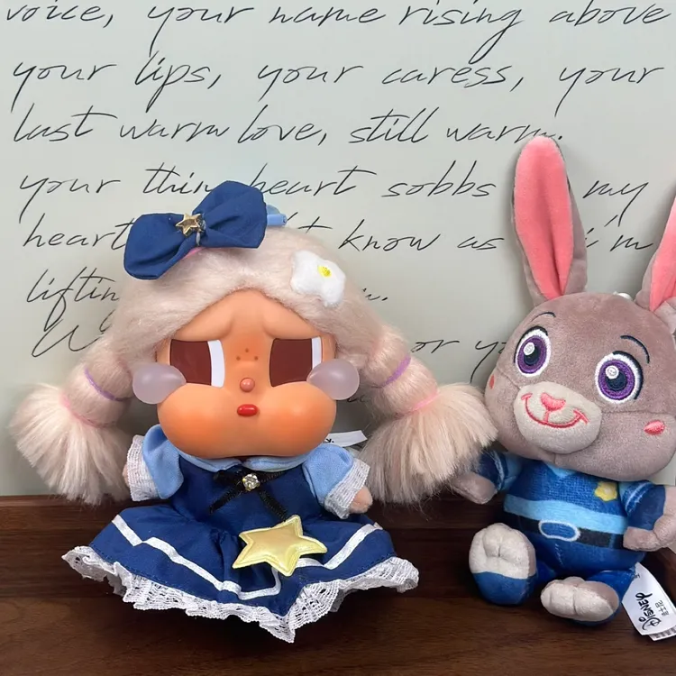 （仅娃衣）哭哭娃CryBaby沙滩朱迪娃衣兔子警官造型娃衣套装