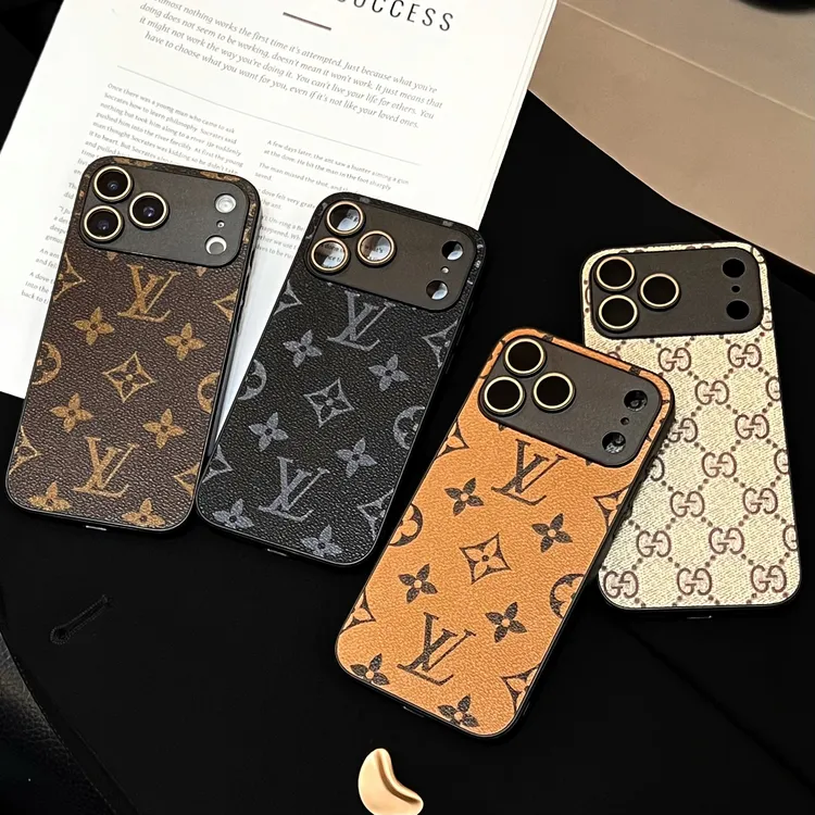 复古全包适用苹果17Pro手机壳黑框防摔高级感14pro新款网红手机壳