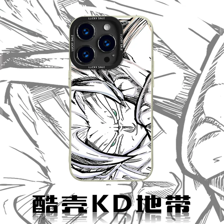 横板黑白孙悟空-创意LS时尚个性适用苹果华为OPPOVIVO小米手机壳