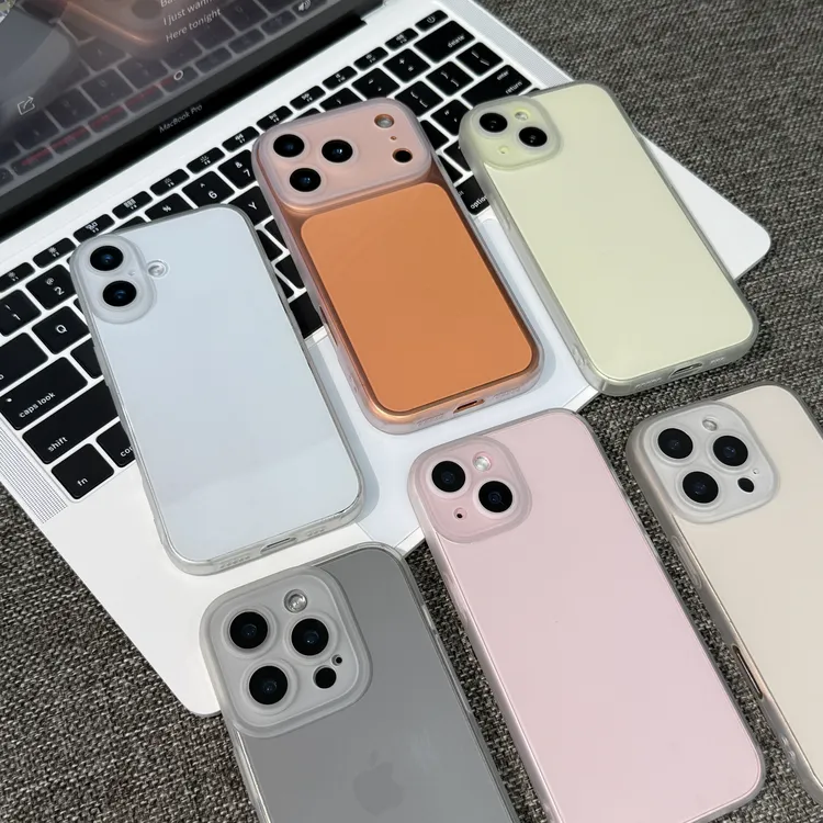 雅天立镜头框高级感透明适用苹果17手机壳iphone16软15promax/13