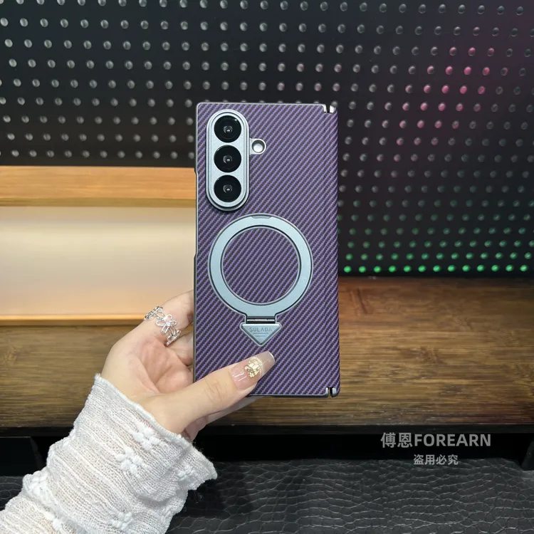 适用于三星Galaxy ZFold7手机壳折叠屏fold7磁吸支架保护套超薄