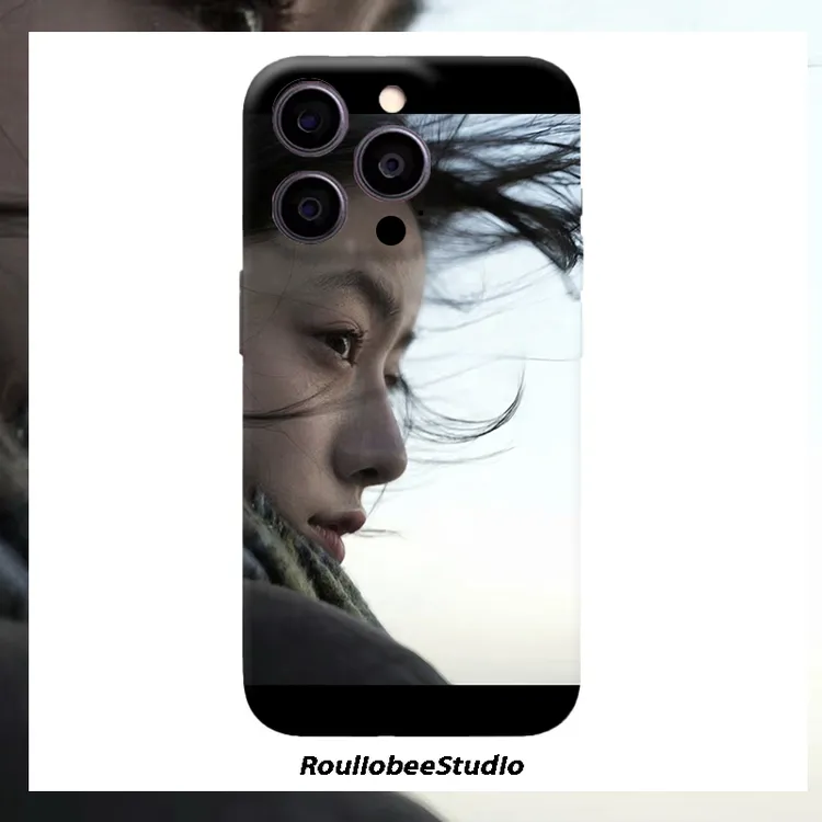 深情女孩适用苹果17/16promax菲林手机壳华为p50oppo小米14vivo套