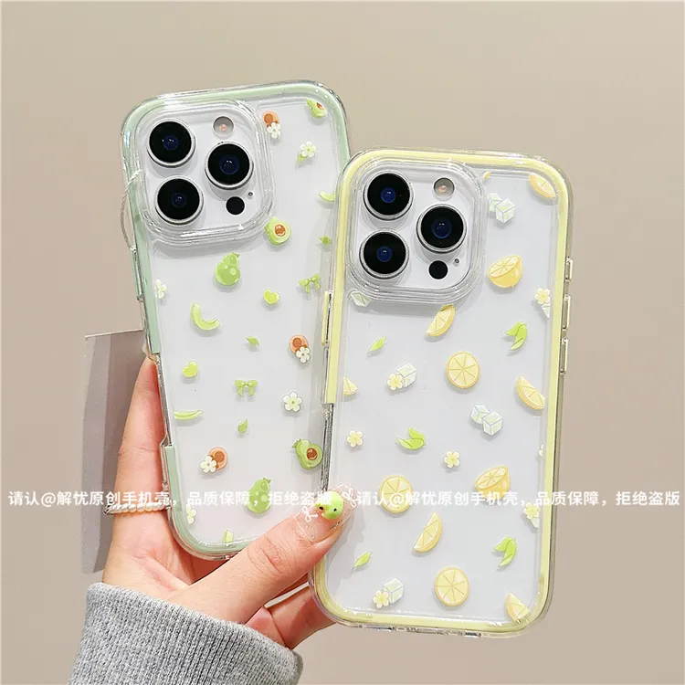 三合一炫彩适用苹果iPhone16/华为荣耀/OPPO/VIVO/小米手机壳爆款