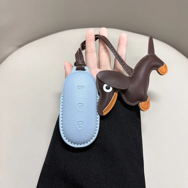 适用2024款理想l6钥匙套l7女款全包真皮高档壳l8专用扣l9高级感