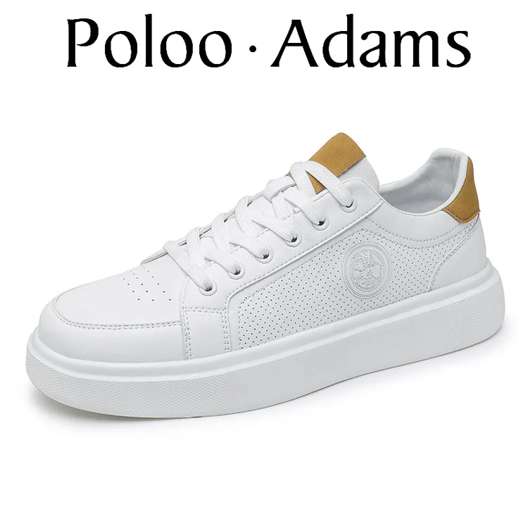 [POLOO ADAMS]2024新款意式轻奢男鞋 手工定制懒人低帮休闲鞋