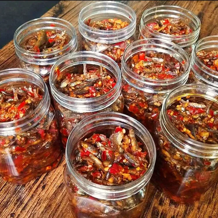湖南特产香辣柴火鱼下饭酱香辣柴火鱼下饭菜香酥小鱼仔200g/瓶