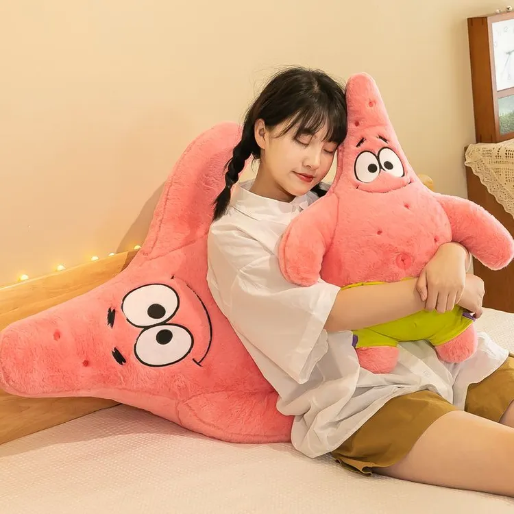 派大星一家人一套公仔可爱海绵宝宝女优礼物床上伴侣闺蜜生日公仔