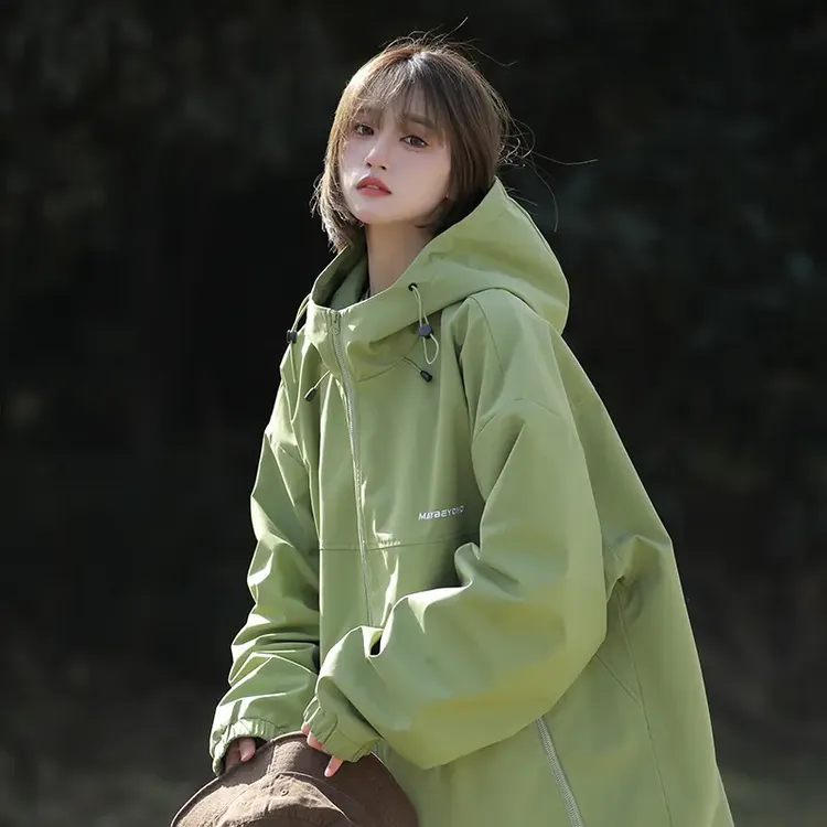 美式机能冲锋衣外套男士山系cityboy工装夹克潮牌痞帅户外登山服
