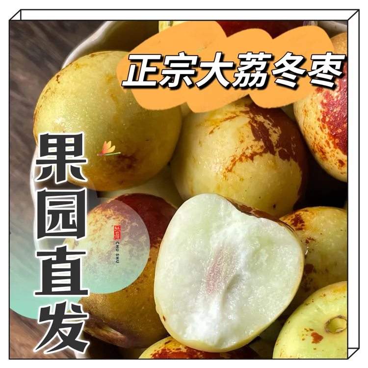 正宗陕西大荔冬枣现摘现发应季新鲜脆甜水果
