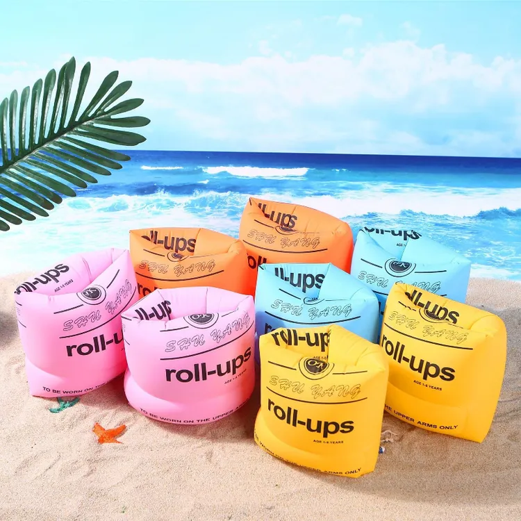 儿童游泳圈手臂圈水袖大人儿童游泳装备成人宝宝浮圈浮漂泳袖