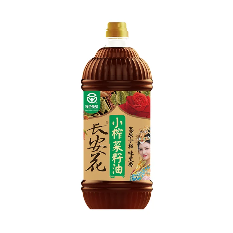 长安花长安花高原小粒绿色小榨炒菜菜籽油