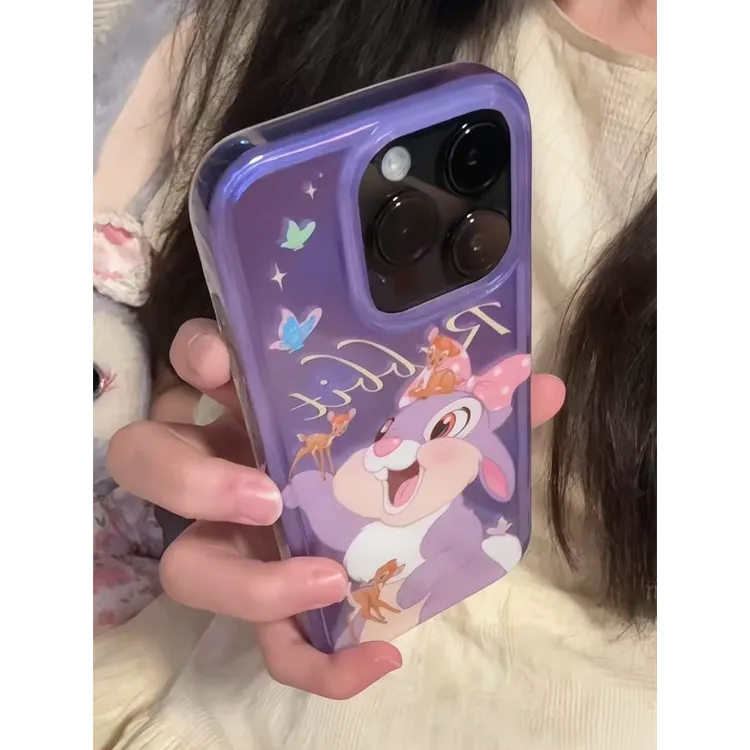 诚星泽可爱桑普兔适用苹果17Pro手机壳iPhone15/16新款14全包13软