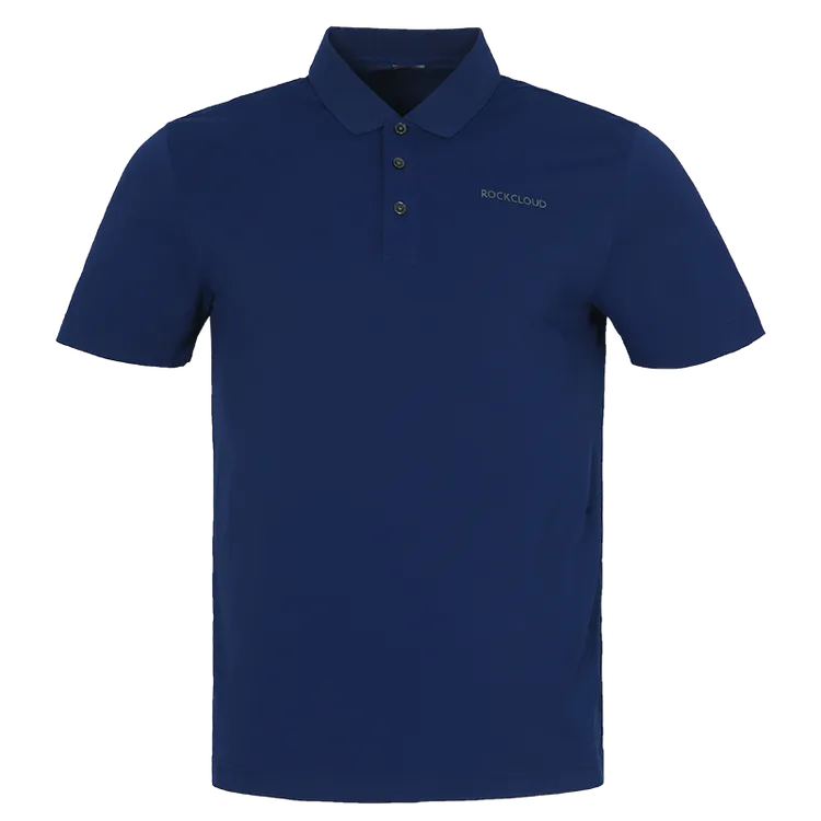 RockCloud/岩云新款夏季商务休闲舒适百搭透气男士polo衫