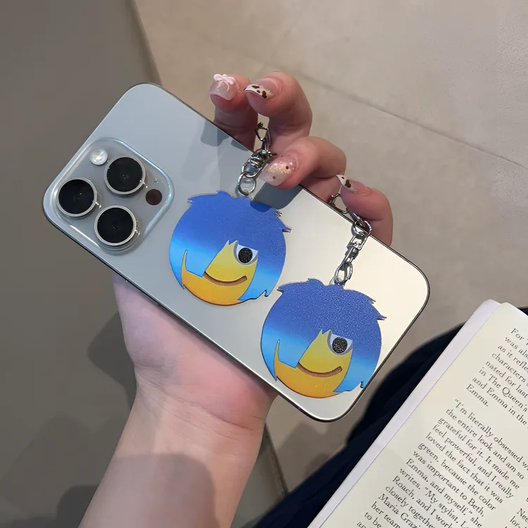 同款杀马特表情包亚克力钥匙扣可爱搞怪书包车钥匙链小饰品