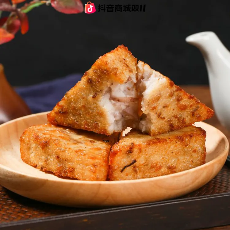 福建芋粿三角糕福州街边特产三角芋头糕早餐店早点窝伟半成品油炸
