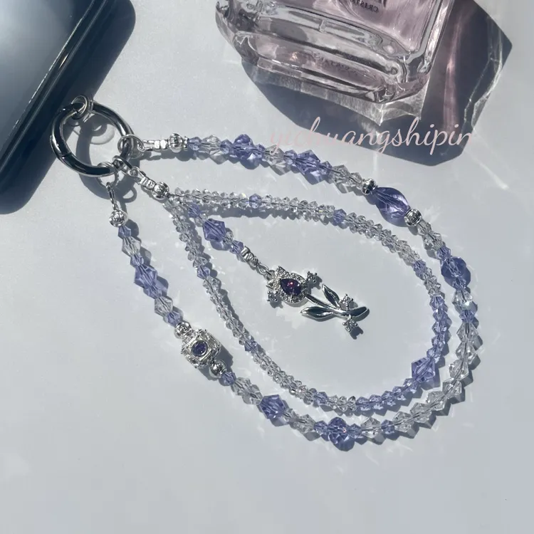 百搭手机链手腕款手机挂链女款高档手机链高级感手机扣挂绳挂饰