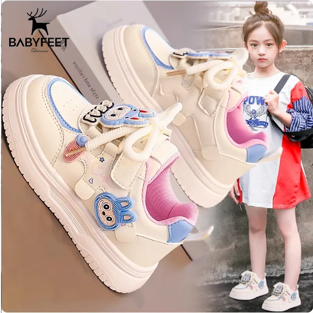 小学生女童板鞋2025秋季儿童软底运动鞋6-12岁女童板鞋小学生鞋子