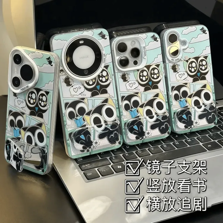 罗小黑战记手机壳适用苹果16鹿野iphone15promax动漫vivox200oppo