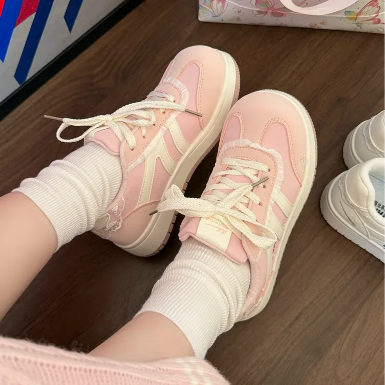 回力女鞋kitty猫德训鞋小白鞋女春季新款板鞋小众学生百搭休闲鞋