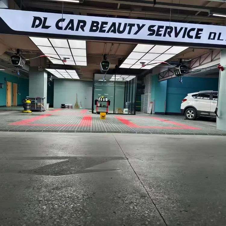 高能汽车美容九宫格工位灯专卖店贴膜店洗车房店铺专用led平板灯