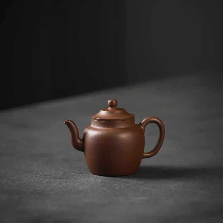 慕砂造办 | 明清紫砂慕古小品 崇雅宫灯 台西底槽青 容量150毫升