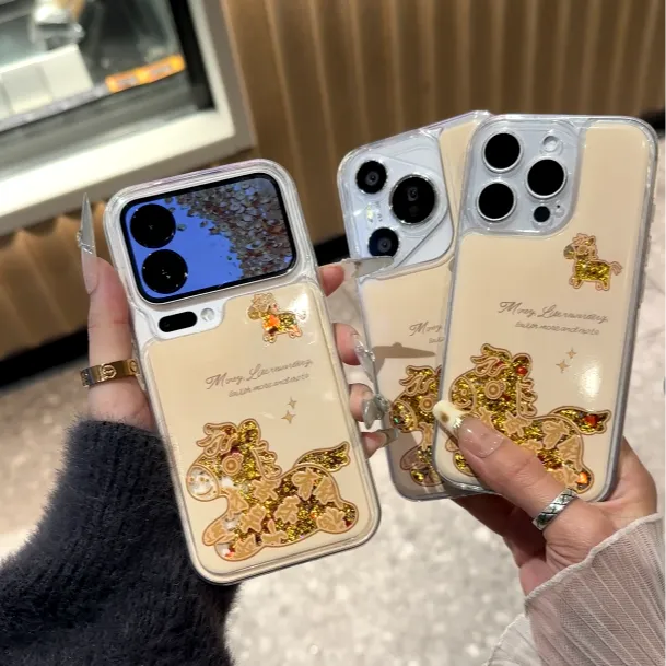 小马流沙适用苹果17/16pro手机壳华为vivo小米15oppo潮流女款