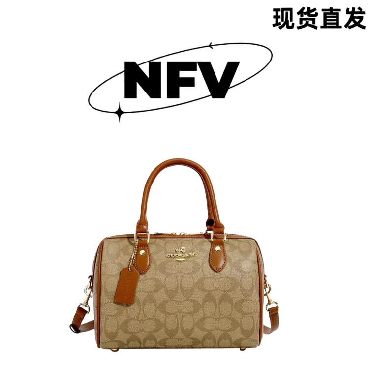 香港品牌包包2025新款夏老花轻奢复古手提枕头波士顿单肩斜挎包包