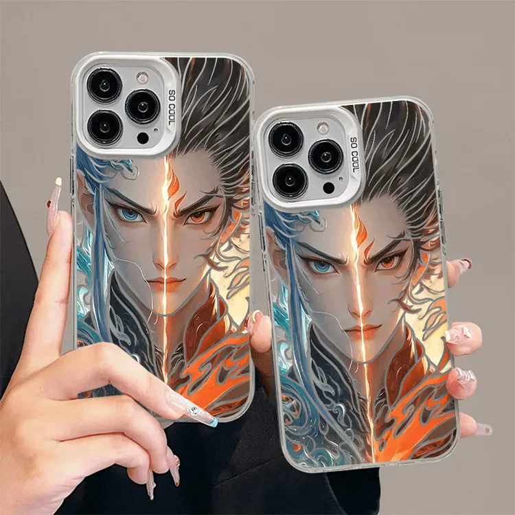 灵珠魔丸哪吒适用于苹果华为oppo小米vivo一加iqoo荣耀手机防摔壳