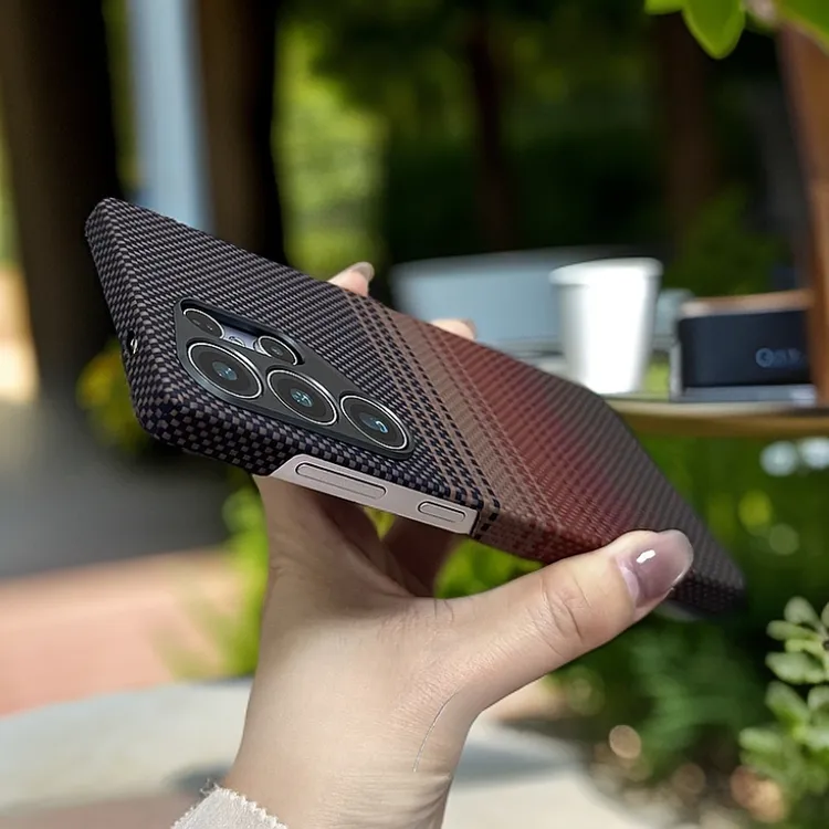 三星S25Ultra凯夫拉芳纶纤维手机壳芳纶纤维适用S24ultra硬壳商务