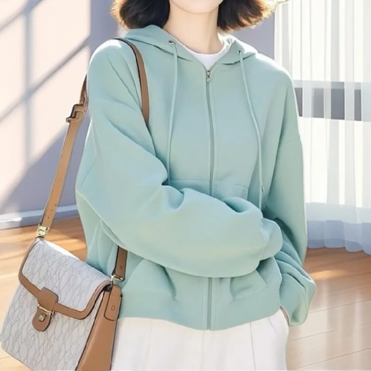 【雅岚女装】时尚洋气显瘦超火减龄春季新款宽松超好看独特漂亮卫衣