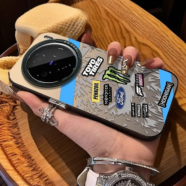 福特涂鸦适用vivox200pro高级感软硅胶x200s新款潮流x100小众
