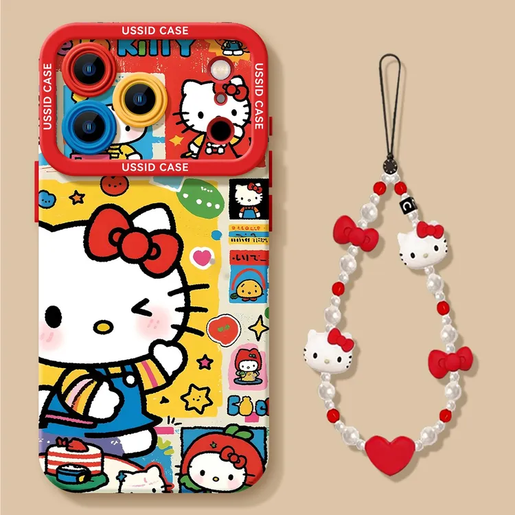 HelloKitty猫适用苹果17手机壳新款iphone17promax硅胶