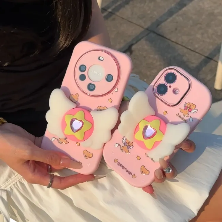 魔法小可星星翅膀支架适用华为Mate70手机壳小米15/14新款oppo