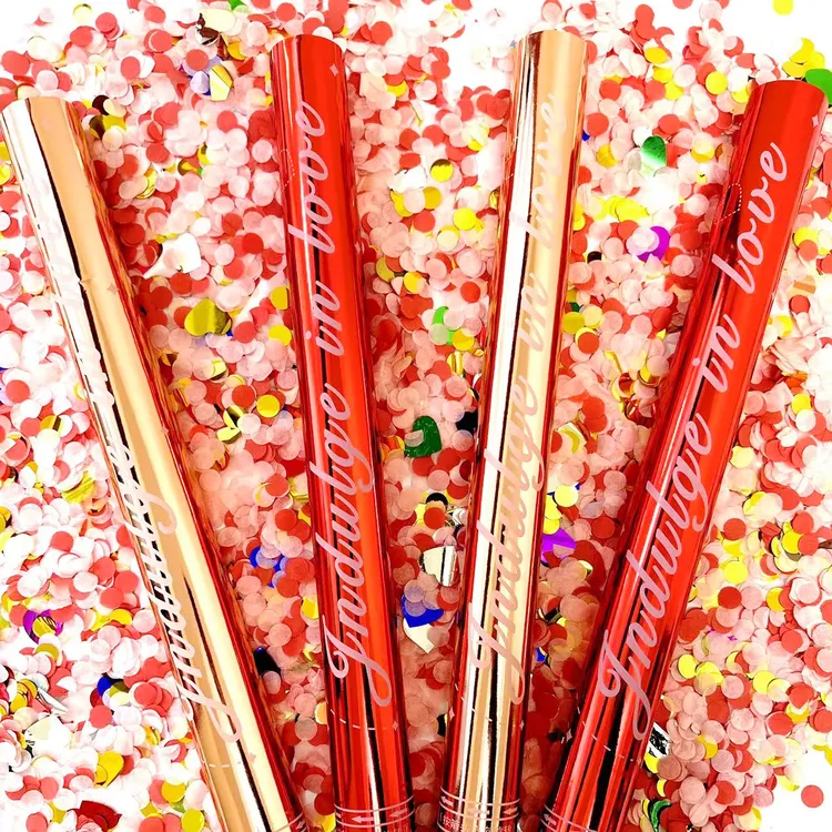爱情公寓同款花瓣雨星河璀璨礼炮结婚婚礼花瓣礼花筒安全彩炮筒