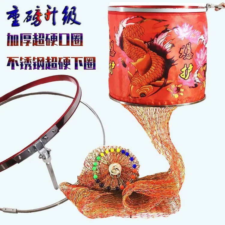 黑坑鱼护大力马手工双线多圈速干新款尼龙线钓鱼高端加厚彩绘精美
