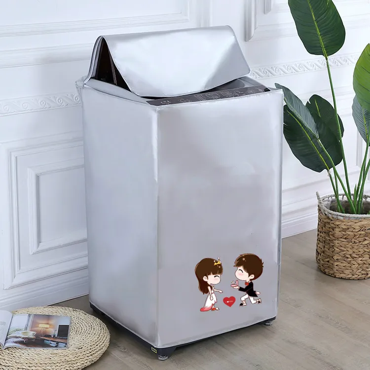 洗衣机罩防水防晒全自动波轮上开海尔美的小天鹅通用套加厚防尘罩