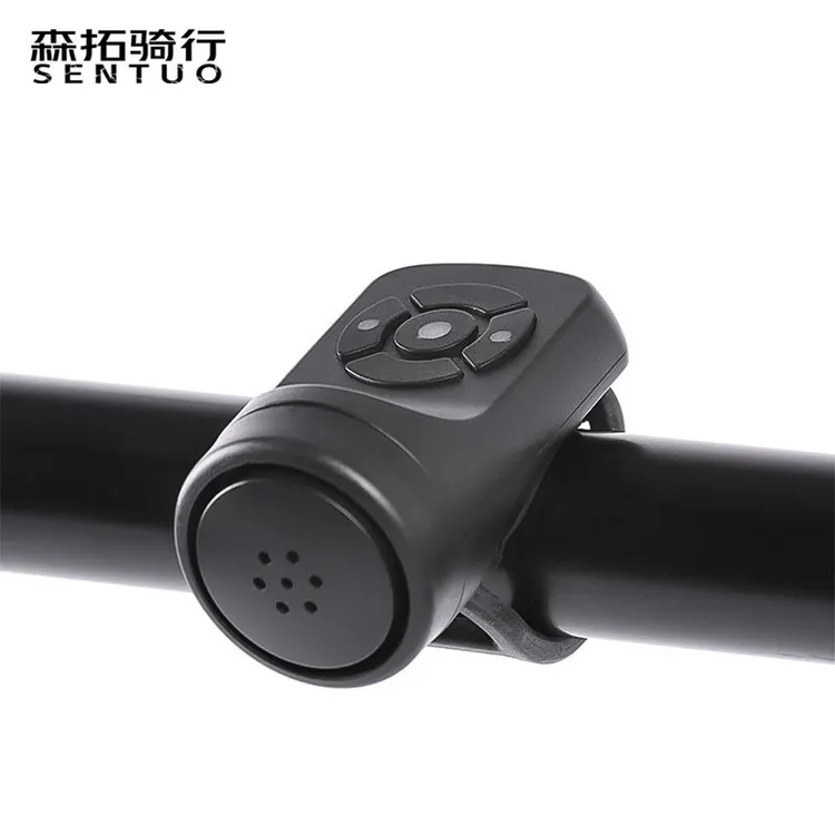 自行车充电喇叭超响亮铃铛山地车usb防水骑行装备配件自行车喇叭