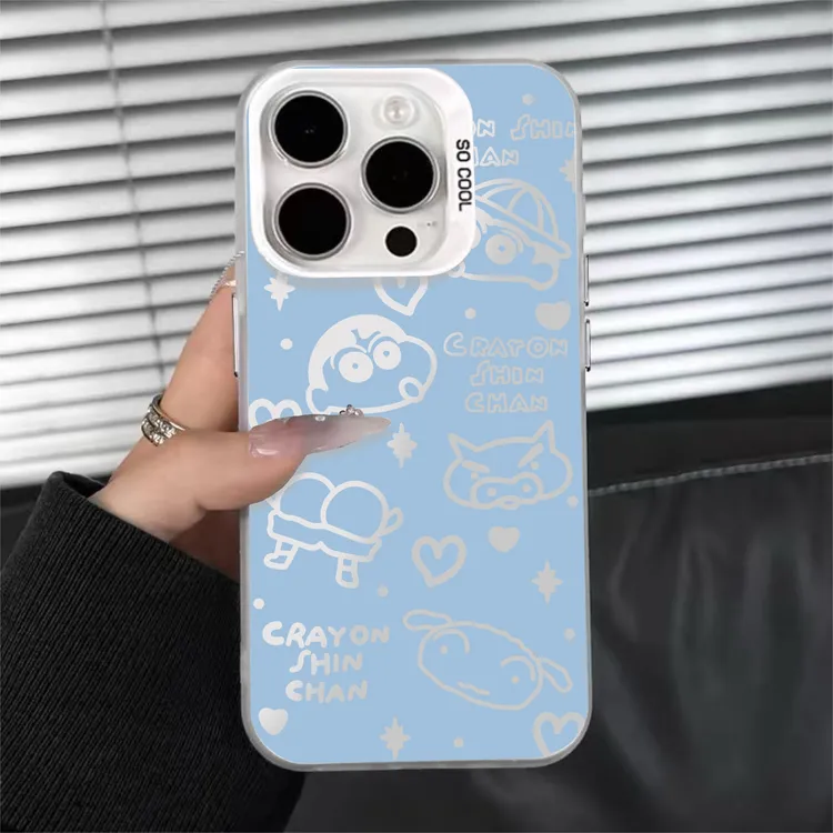 彩银蝴蝶适用opporeno12苹果华为荣耀200小米vivoy100红米手机壳