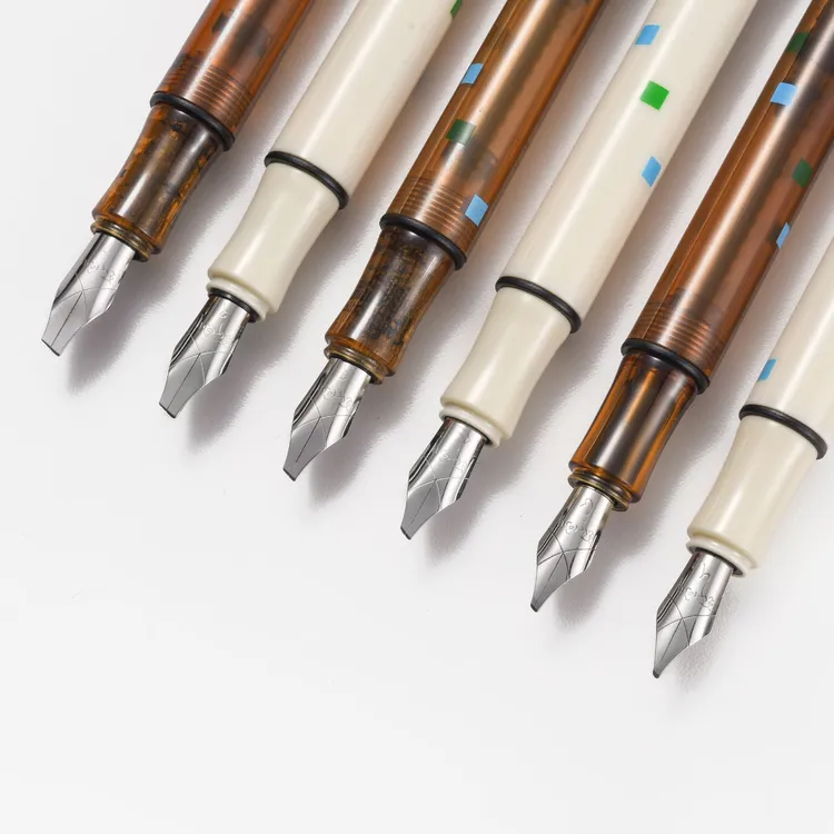 瞳觅藏文钢笔彩色便携藏文书法专用初学者小学生斜尖